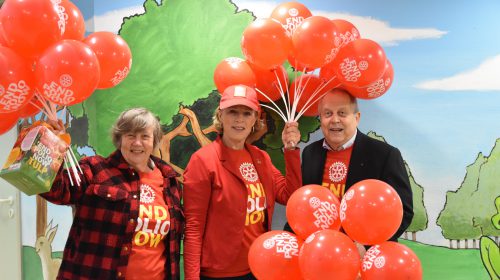 ‘End Polio Now’: Tulpenbollen en balonnen voor Kinderdagcentrum Skippy