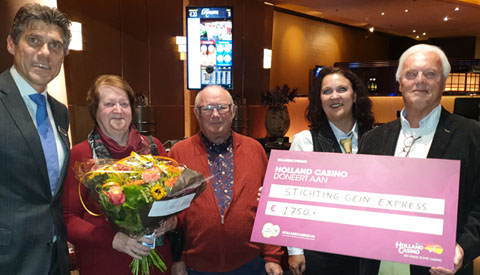 Stichting Gein Express valt in de prijzen bij Holland Casino