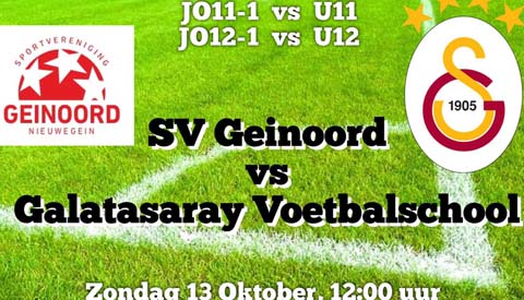 SV Geinoord tegen Galatasaray Antwerpen
