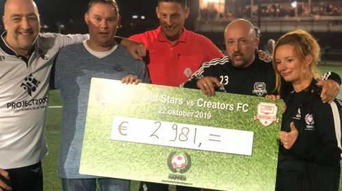Football Makes It Happen haalt bijna 3000 euro op