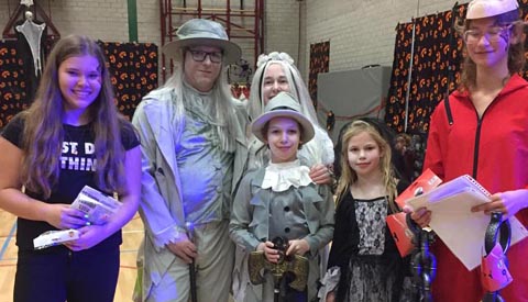 Geslaagd Halloweenfeest in Fokkesteeg