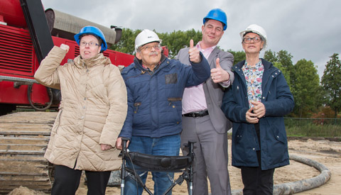 Nieuwbouw Reinaerde Cimbaalsingel is gestart