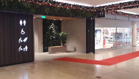 Winkelcentrum Cityplaza rolt rode loper uit naar gloednieuwe openbare toiletten