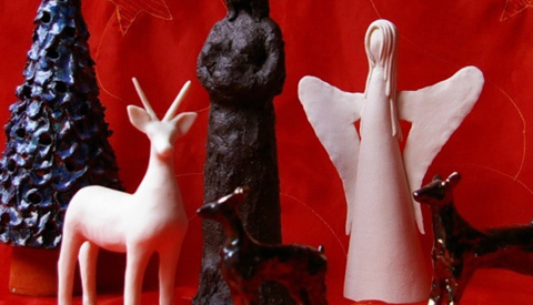 Kerstcadeau scoren in Museum Warsenhoeck tijdens de kunstmarkt