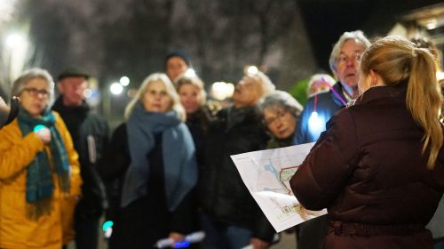 Wandelen door het schetsontwerp van Schansen-Zuid