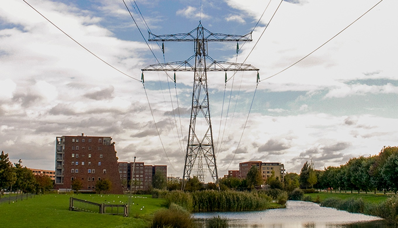 Hoogspanningslijnen onder de grond De Digitale Stad Nieuwegein