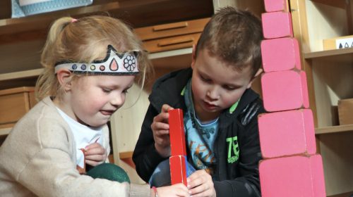 Peuterdag op Montessorischool De Vleugel