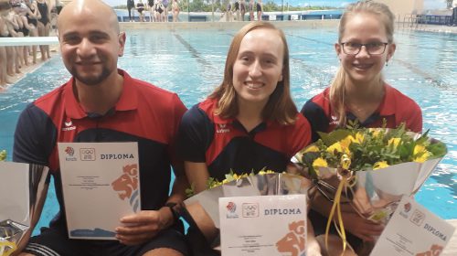 Drie nieuwe trainers voor schoonspring afdeling Aquarijn