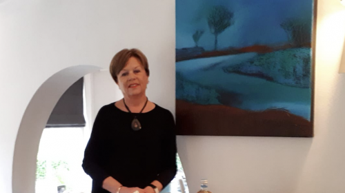 Expositie “Landschappen” van Wil Jongstra in De Middenhof