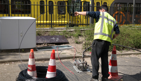 Supersnel datanetwerk voor vernieuwde tramlijn