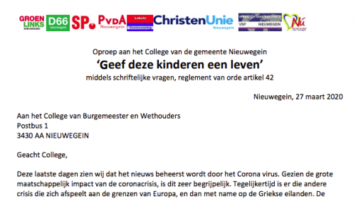Meerderheid gemeenteraad roept College op tot aansluiten bij ‘Coalition of the Willing’