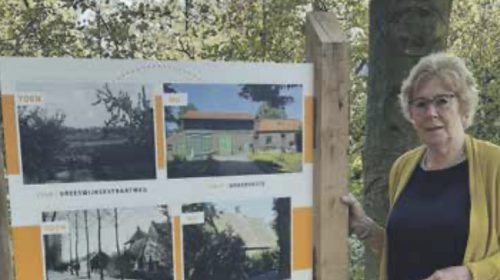 Borden over geschiedenis terug in Fokkesteeg