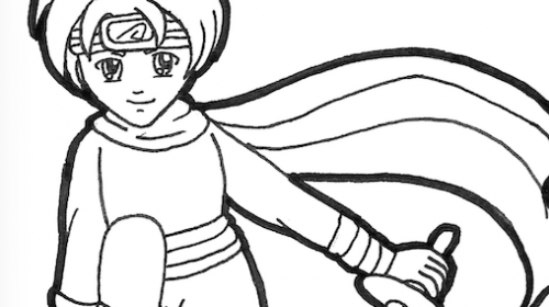 Kim Houtzager ontwerpt kleurplaat voor de allerkleinsten Kim Houtzager ontwerpt kleurplaat voor de allerkleinsten