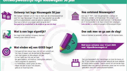 Nieuwegein viert volgend jaar 50e verjaardag!