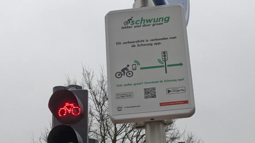 ‘Schwung, lekker snel door groen’