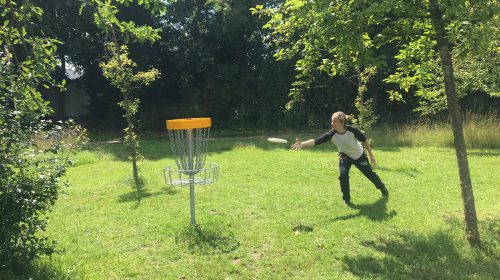 Disc Golf in Park Oudegein herleefd