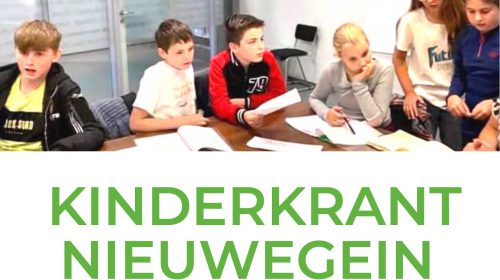 De eerste kinderkrant is klaar!