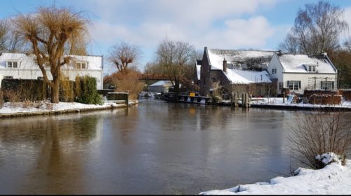 Voetgangersbrug vernieuwd
