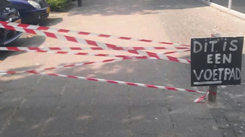 Strijd tegen ‘hufterscooters en -fietsers’ in Galecop begonnen