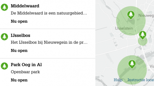 Druktemonitor nu te volgen via de Digitale Stad Nieuwegein