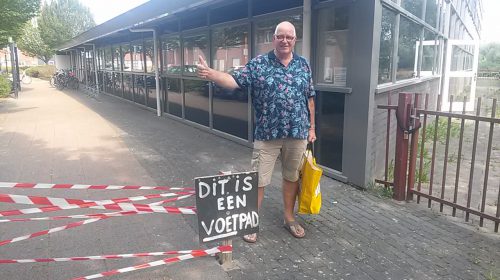 Ingezonden: ‘Voor het blok (of blok aan het been?)’