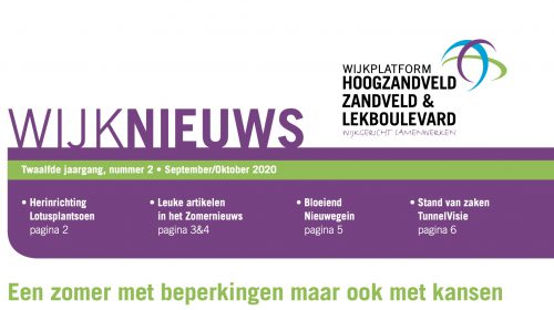 De wijkkrant voor Hoogzandveld, Zandveld & Lekboulevard is af