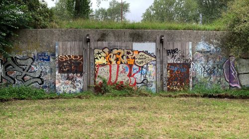 Mysterieuze muur in Huis de Geer