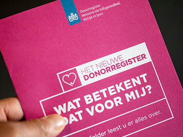 23.800 Nieuwegeiners ontvangen brief voor invullen keuze Donorregister