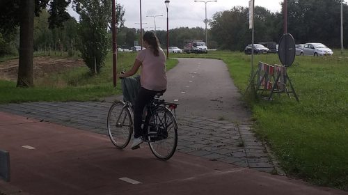 Fietspad Taludweg weer open