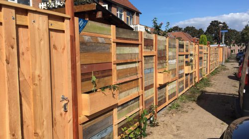 Circulaire schuttingen in Fokkesteeg