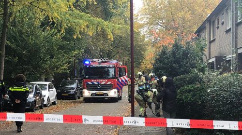 Klussers raken gashoofdleiding in woning