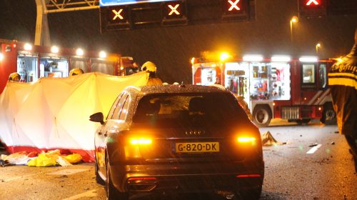 Vrouw overleden bij ongeluk op de A2 bij Nieuwegein
