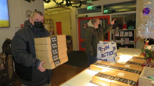 Vijf-gangen diner enthousiast ontvangen door buurtbewoners