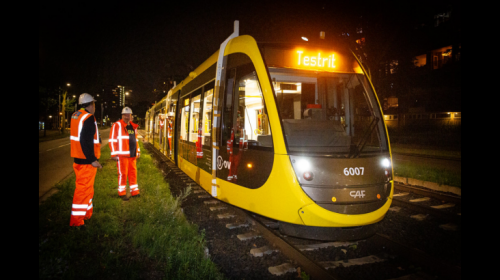 Opnieuw nachtelijke testritten tram lijn 61