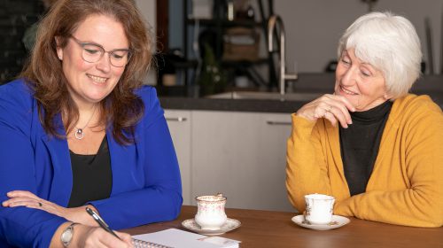 Ondersteuning bij mantelzorg door Saar aan Huis regio Lekstroom