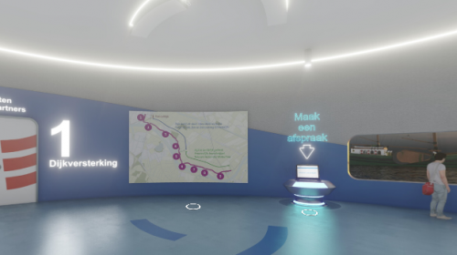 Digitaal bezoekerscentrum dijkversterking opent deuren