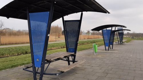 Bankjes in Skatepark Galecop krijgen Wifi punten