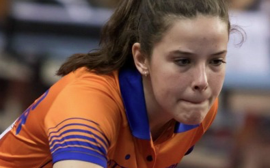 Tafeltennisster Emine Ernst (17) van VTV naar Duitsland