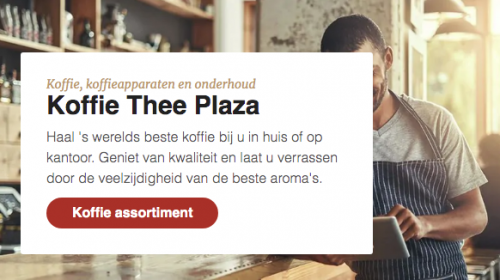 Koffieconsumptie omhoog vanwege het thuiswerken