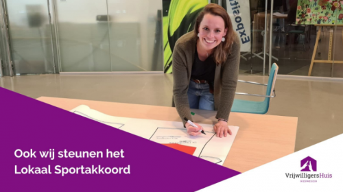Lokaal Sport- en beweegakkoord symbolisch ondertekend