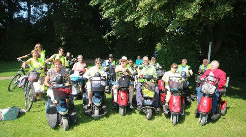 Scootmobiel Club Nieuwegein start het seizoen weer op