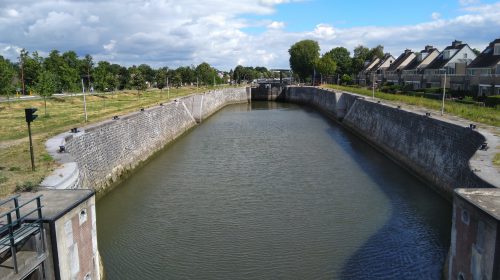 Koninginnensluis in Vreeswijk later in gebruik
