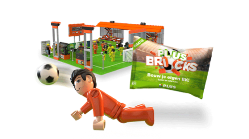 PLUS van Loon kleurt oranje