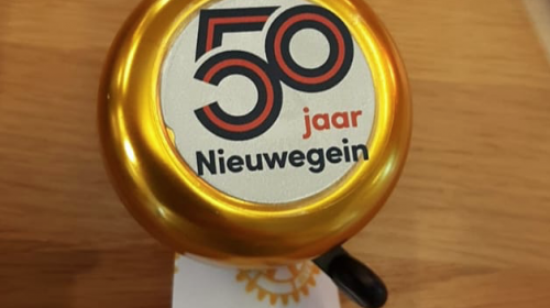 Grootste fietsbelconcert van Nieuwegein omdat de stad 50 jaar bestaat