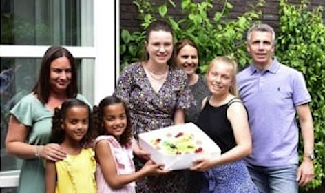 50ste vraag- en steungezin aan elkaar gekoppeld in Nieuwegein