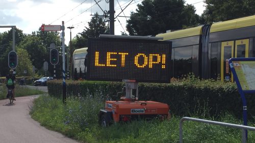 Slagboominstallatie blijft nog uit vanwege leveringsproblemen