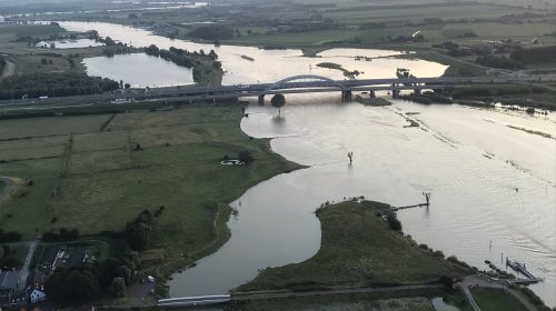 Regenval en hoogwater veroorzaakt overlast, ook in Nieuwegein