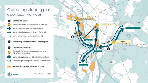 Bijeenkomsten openbaar vervoer in regio Utrecht
