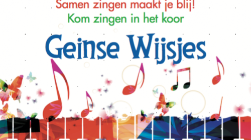 Koor Geinse Wijsjes voor mensen met dementie, mantelzorgers en buurtbewoners weer van start