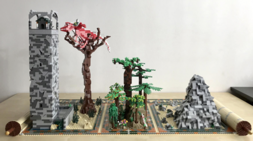 Kunstenares Gonneke Prak uit Nieuwegein winnaar van LEGO bouwwedstrijd